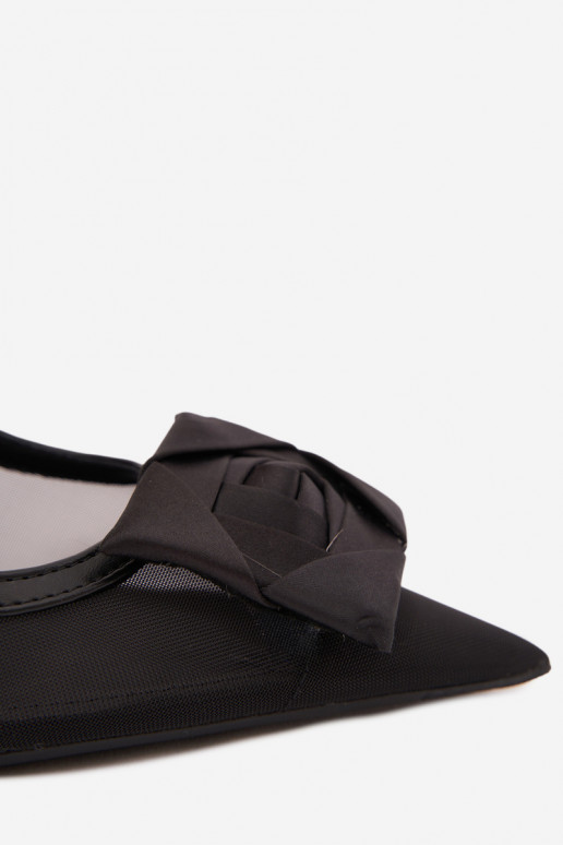 griglia sandali con ornamenti con i tacchi Typu Klepsydra colore nero Jasmina