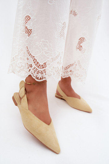 Ballerine gialle con fibbie Tanelia 2