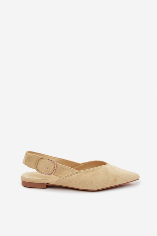 Ballerine gialle con fibbie Tanelia