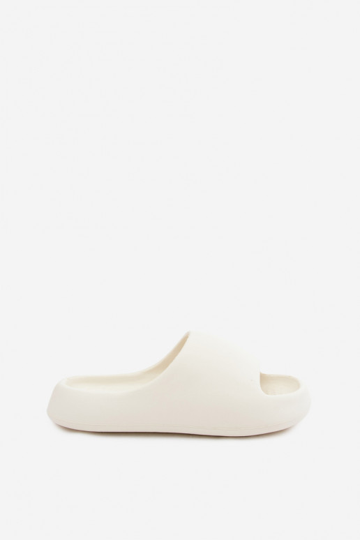 Pantofole leggere Pantofole da donna colore avorio Poppelle