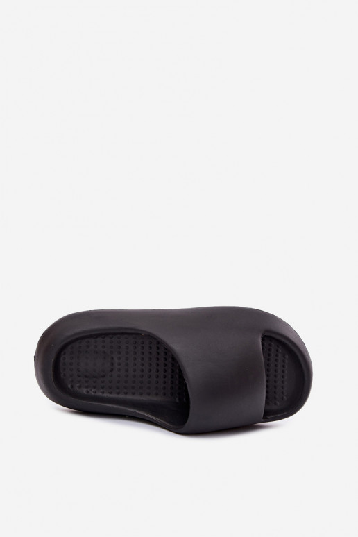 Pantofole leggere Pantofole da donna colore nero Poppelle