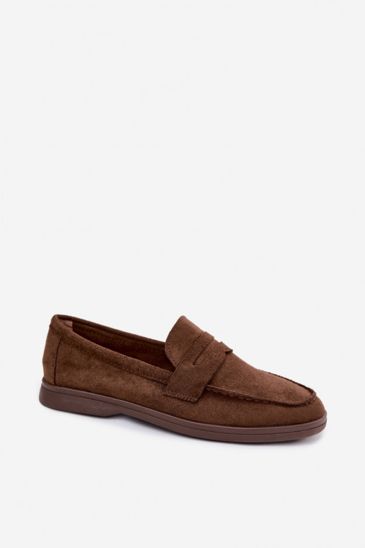 Mocassini in faux suede da donna CzekoladoĮe Renelia