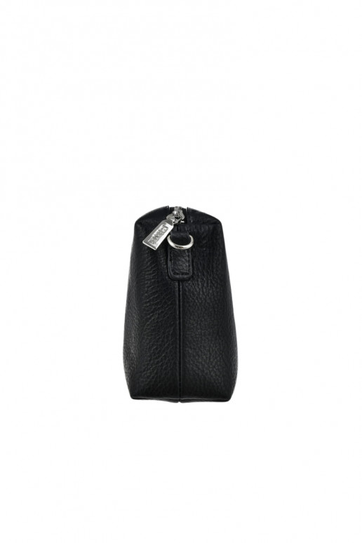 Piccola borsa nera con manici decorati Big Star OO574091
