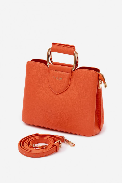 Borsa arancione in ecopelle Lorielle