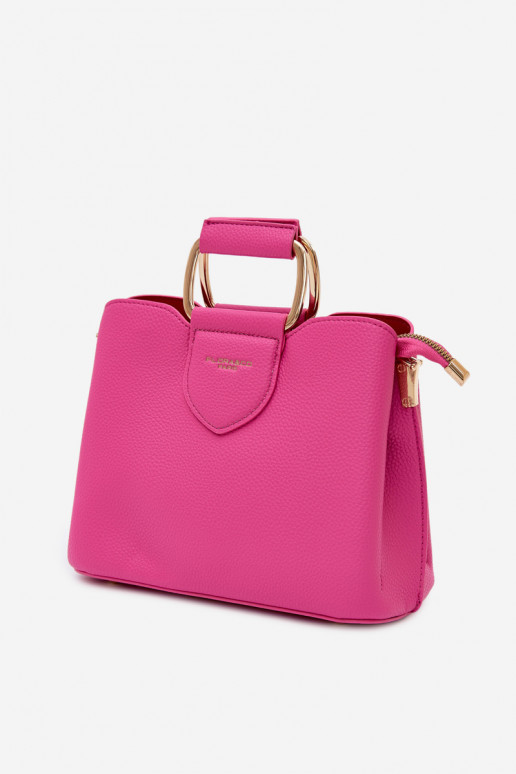 Borsa rosa in ecopelle Lorielle