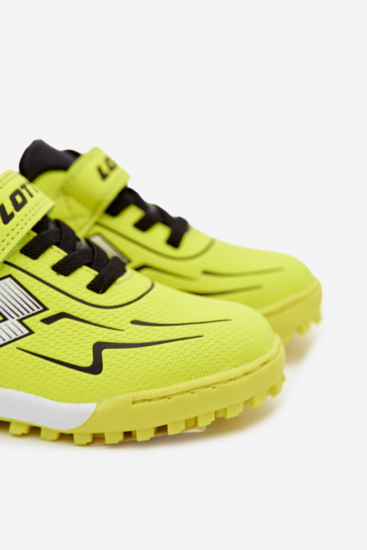 Sneakers per bambini LOTTO KOBALTO gialli