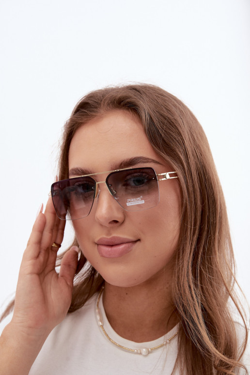 Occhiali da sole con filtro UV colore khaki