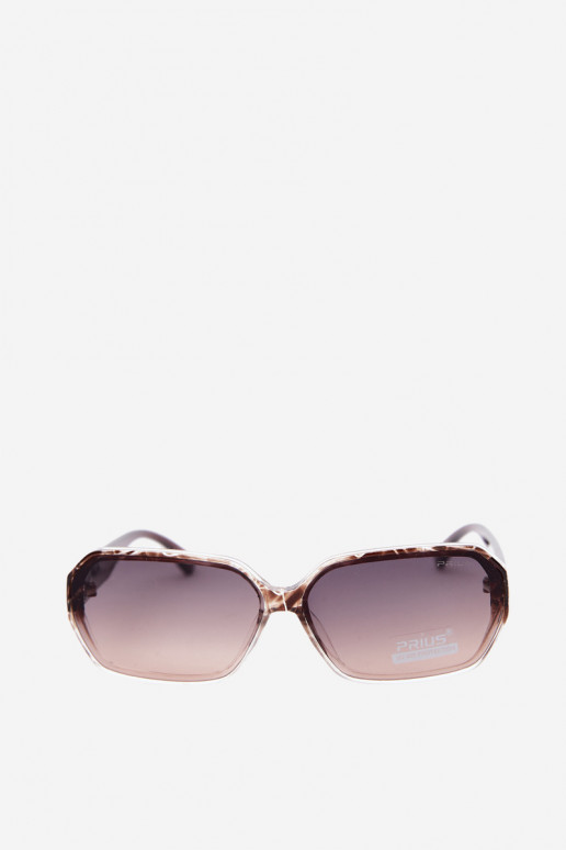 Occhiali da sole da donna con filtro UV colore marrone