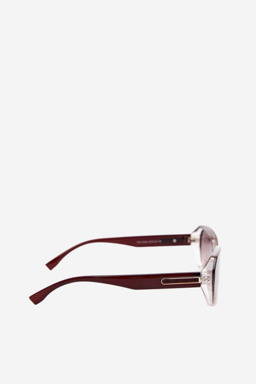 Occhiali da sole da donna con filtro UV colore marrone