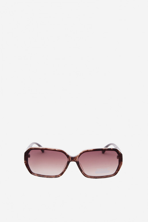 Occhiali da sole da donna con filtro UV colore marrone scuro