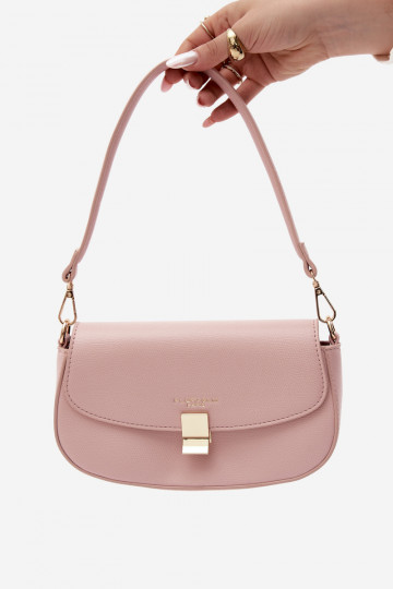 Piccola borsa in ecopelle rosa Acacia