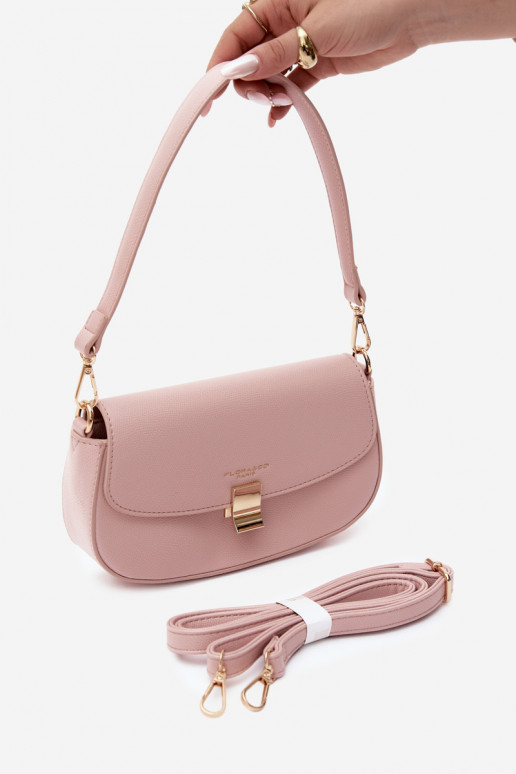 Piccola borsa in ecopelle rosa Acacia
