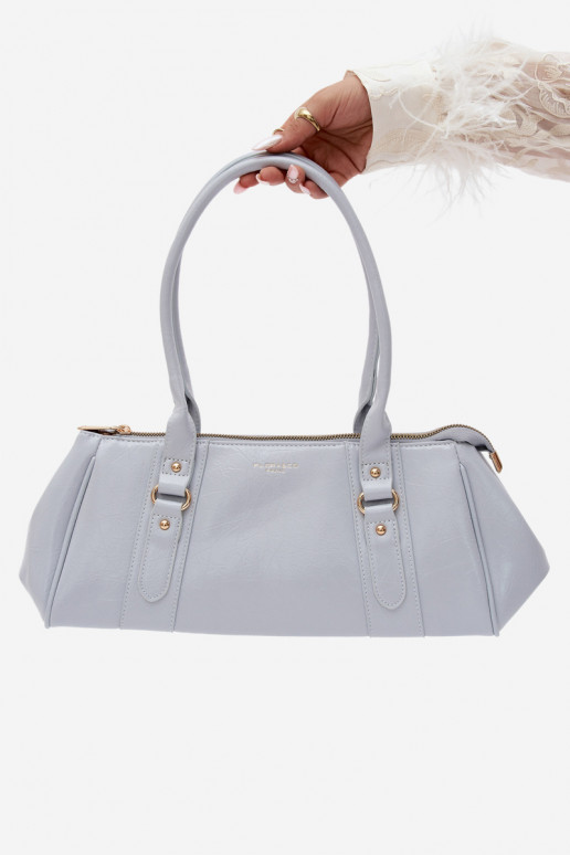 Borsa in ecopelle blu Muni