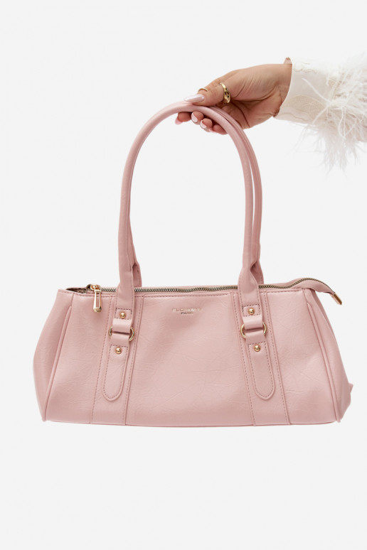 Borsa in ecopelle rosa Muni