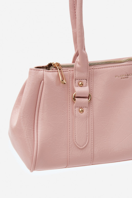 Borsa in ecopelle rosa Muni