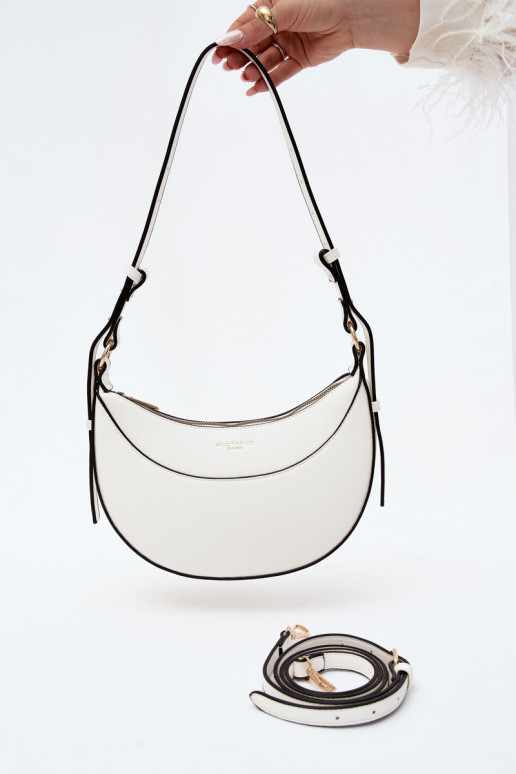 Piccola borsa in ecopelle bianca Miri
