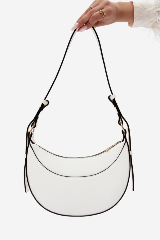 Piccola borsa in ecopelle bianca Miri