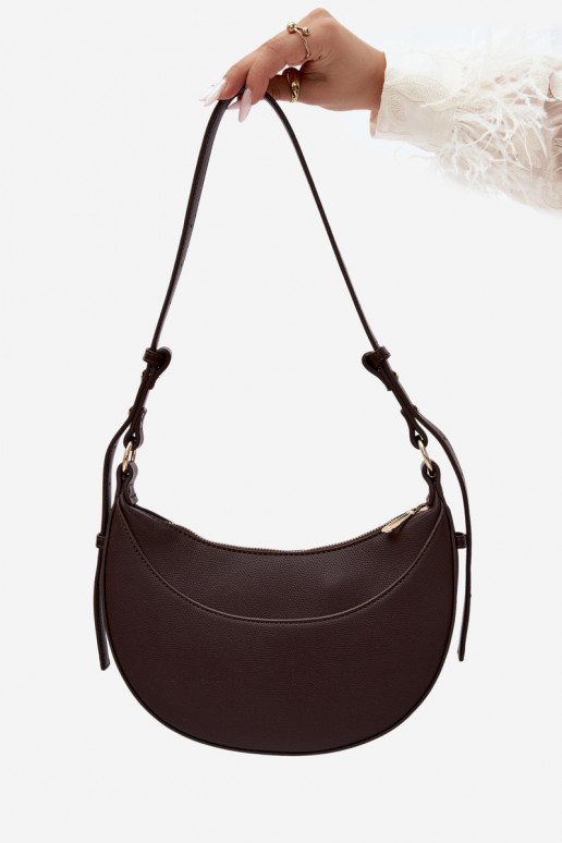 Piccola borsa in ecopelle cioccolato Miri