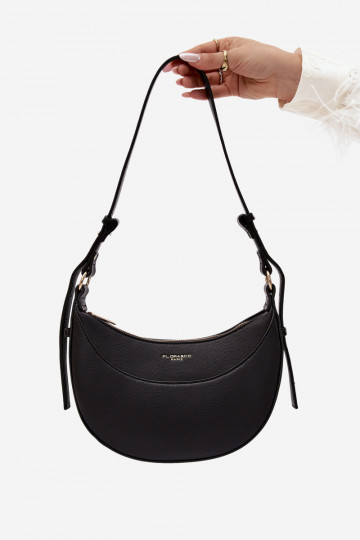 Piccola borsa in ecopelle nera Miri