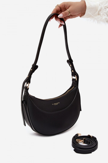 Piccola borsa in ecopelle nera Miri 2