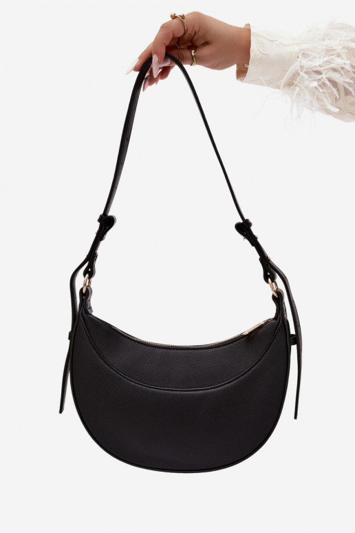 Piccola borsa in ecopelle nera Miri