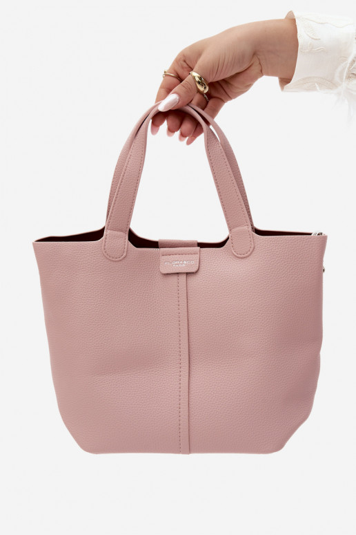 Borsa in ecopelle rosa Blaire
