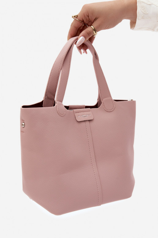 Borsa in ecopelle rosa Blaire