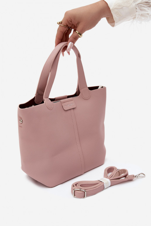 Borsa in ecopelle rosa Blaire