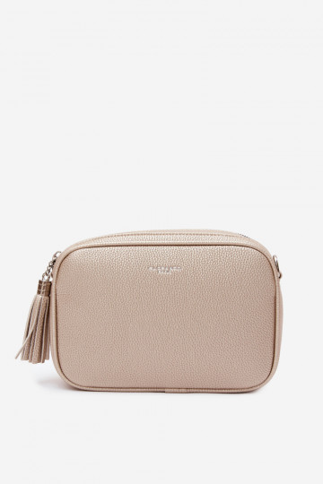 Borsa a tracolla in finta pelle dorata Daily