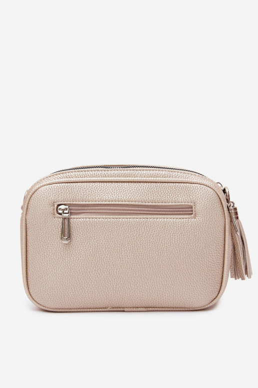 Borsa a tracolla in finta pelle dorata Daily