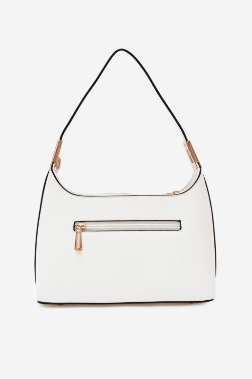 Borsa in ecopelle bianca Gretta