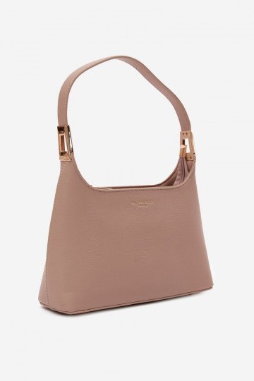 Borsa in ecopelle color avorio Gretta 2