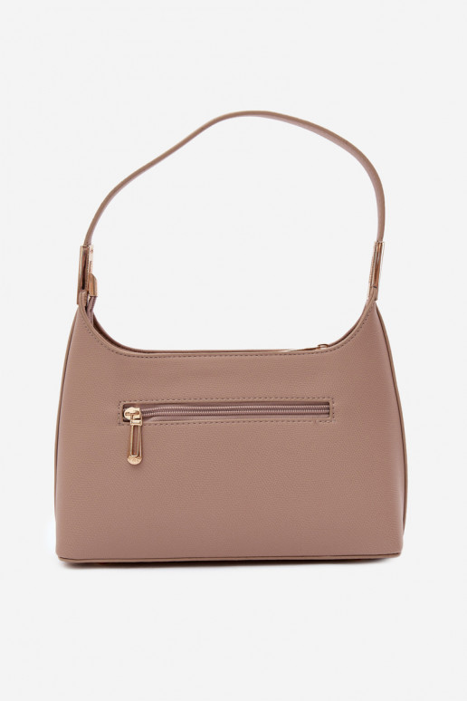 Borsa in ecopelle color avorio Gretta