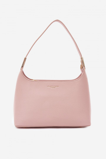 Borsa in ecopelle rosa Gretta