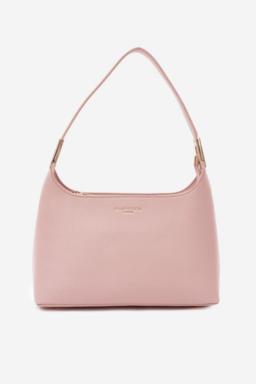 Borsa in ecopelle rosa Gretta