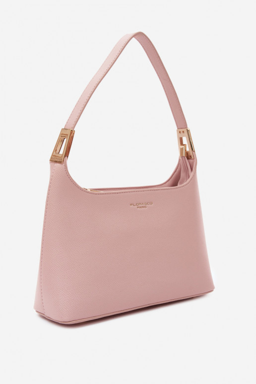 Borsa in ecopelle rosa Gretta