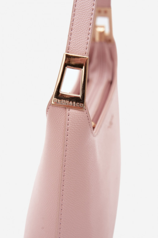 Borsa in ecopelle rosa Gretta