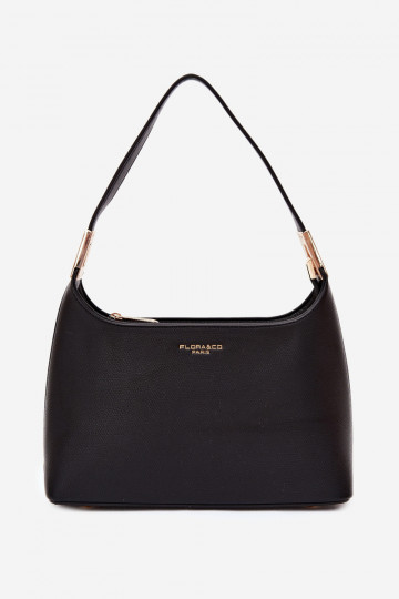 Borsa in ecopelle nera Gretta