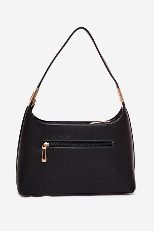 Borsa in ecopelle nera Gretta
