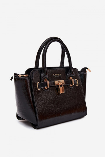 Borsa di tipo in ecopelle nera Odelia 2
