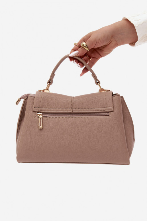 Borsa da donna in ecopelle avorio Sybella