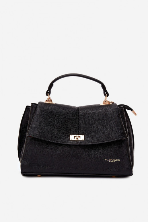 Borsa da donna in ecopelle nera Sybella