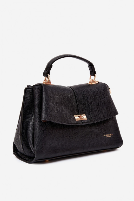 Borsa da donna in ecopelle nera Sybella