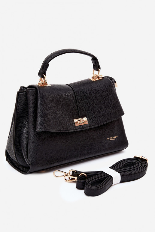 Borsa da donna in ecopelle nera Sybella