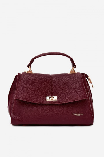 Borsa da donna in ecopelle bordeaux Sybella