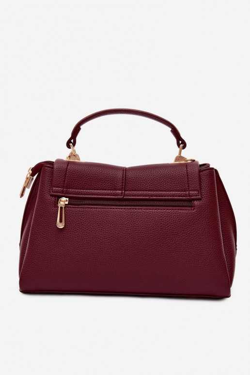 Borsa da donna in ecopelle bordeaux Sybella
