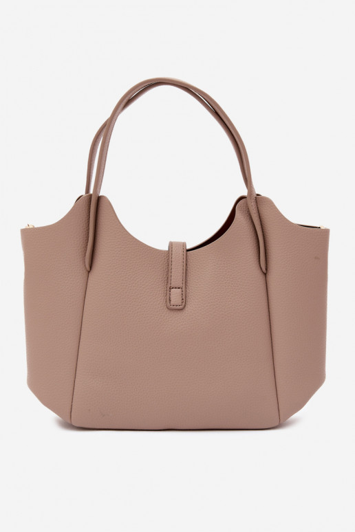 Borsa in ecopelle avorio Toffee