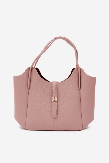 Borsa in ecopelle rosa Toffee