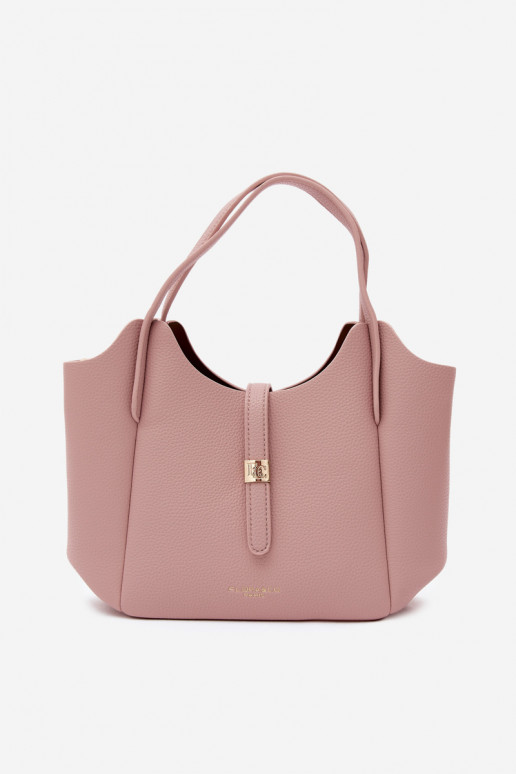 Borsa in ecopelle rosa Toffee