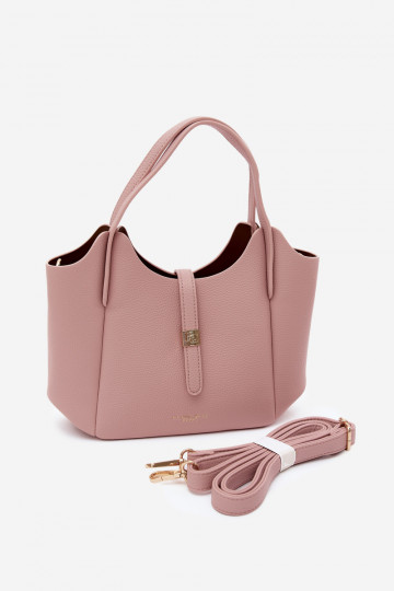 Borsa in ecopelle rosa Toffee 2